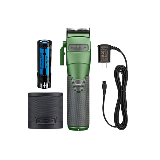 BaBylissPRO® LimitedFX FXONE High Performance Clipper - Green Charcoal Kit