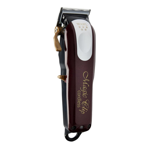 Wahl Professional 5 Star Cordless Magic Clip Hair Clipper with 100+ Minute Run Time for Professional Barbers and Stylists